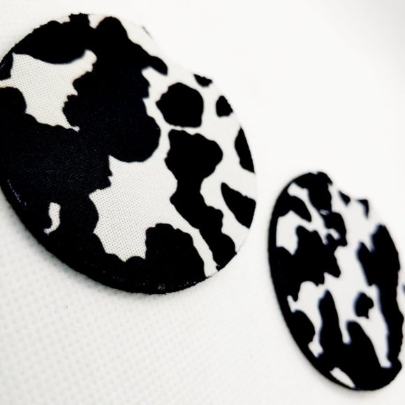 Sassy Souls Other - Cow Print Neoprene Auto Car Truck Coasters